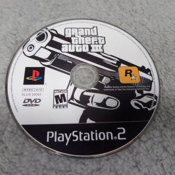 Grand Theft Auto 3 for the PlayStation 2 Disc Only Tested and Working - Picture 1 of 2